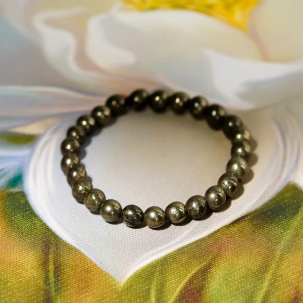 pyrite, bracelet, fool's gold,